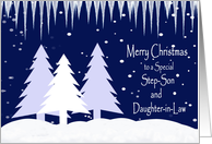 Christmas Card for Step-Son & Daughter-in-law card