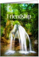 Friendship Card - Waterfall card