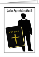 Pastor Appreciation Month card