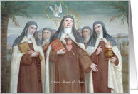 Saint Teresa of Avila - Blank Inside card