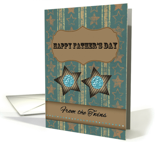 Happy Father's day Twin Stars from Twins card (1166574)