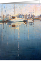 Reflections in the Harbor card