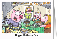 Piggy Nation - Happy Mother’s Day from All of Us Children card