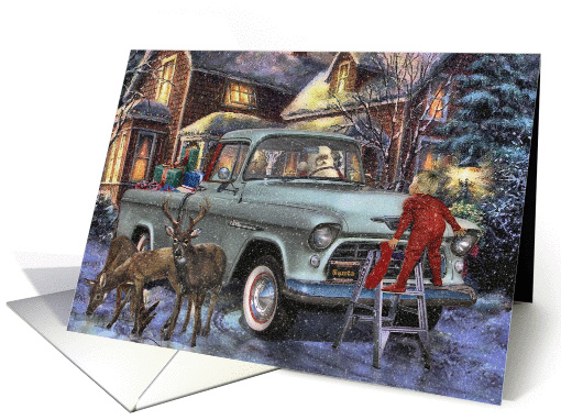 Hot Rod Christmas - The Wonder Of Christmas card (1102682)