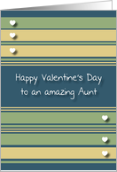 Happy Valentine’s Day Aunt card