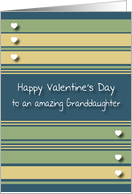 Happy Valentine’s Day Granddaughter card