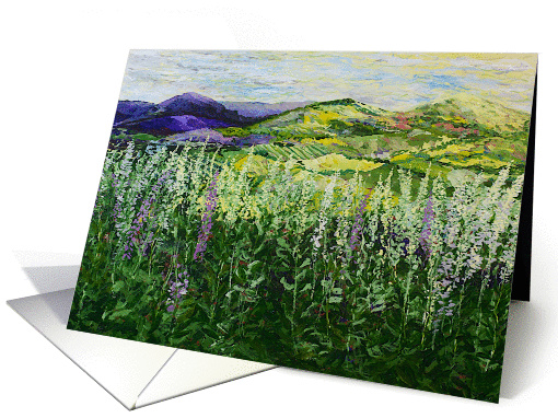 All Occasion Blank Note Card - Tall Grass card (1116136)