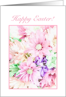 Happy Easter Pastel Bouquet card