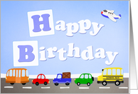 Have a vroom vroom birthday - cars card