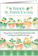 St. Patrick’s Day Our Home to Yours - Cupcakes in Irish Colours card