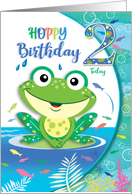 Hoppy Birthday, Frog...