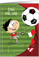 Ole, ole ole. Soccer Boy, 7 Today card