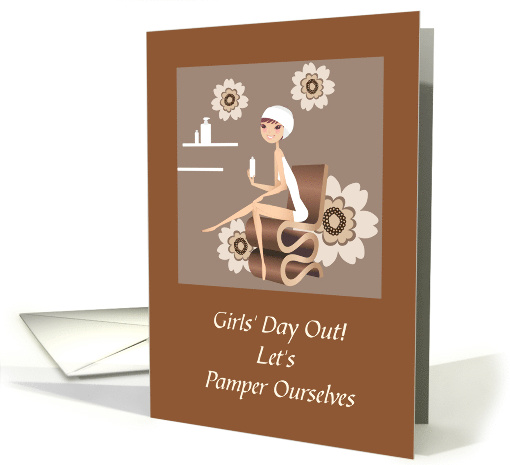 Girls' Day Out Invitation For Pampering card (1278404)