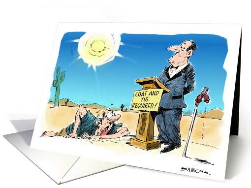 Amusing invitation to be my date cartoon card (1285642)