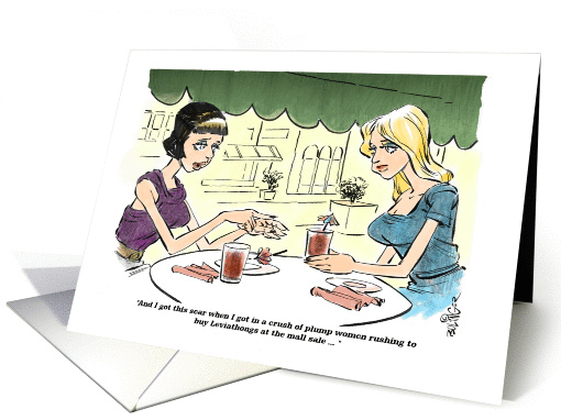 Humorous heard about your accident get well cartoon card (1341622)
