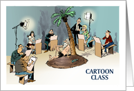 Amusing Graduation From Cartoon School Announcement card