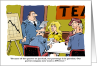 A Cartoon Reminder of an Upcoming Strategy Meeting card