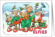 Have a Picture Perfect Christmas with your Elfies card