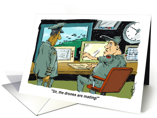 Blank All Occasion Humor on How Drones Are Made card (1778390)