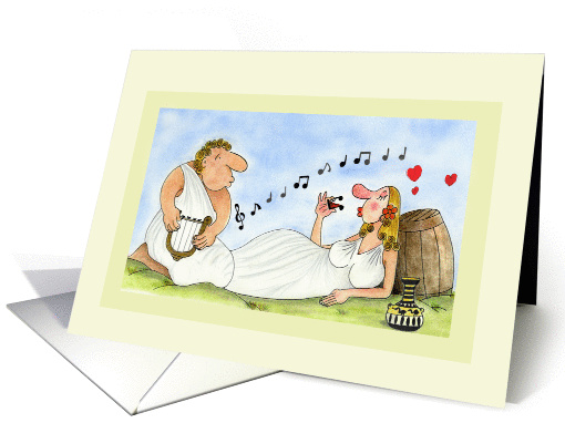 Love, Music and Wine card (1176298)