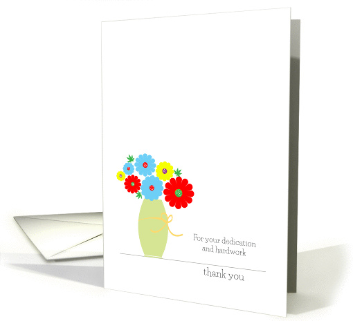 Business Employee Appreciation Thank You card (1245420)