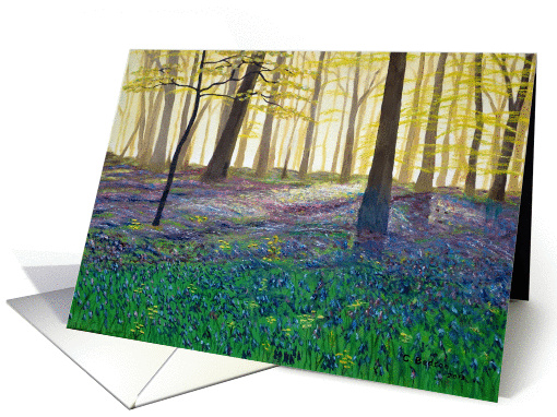 Bluebell Wood card (1183910)