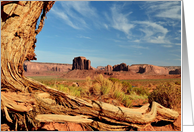 Wide Open Spaces USA - Monument Valley card