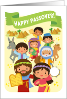 Happy Passover Card - Israelites Leaving Egypt card