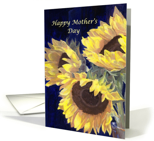 Yellow Sunflowers Mother's Day card (1219644)