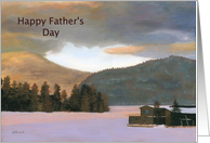 Winter Camp Father’s Day Card