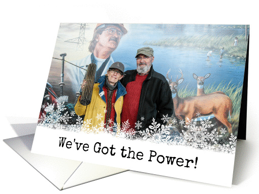 Merry Christmas - We've Got the Power -- Fuel Rods card (1340738)