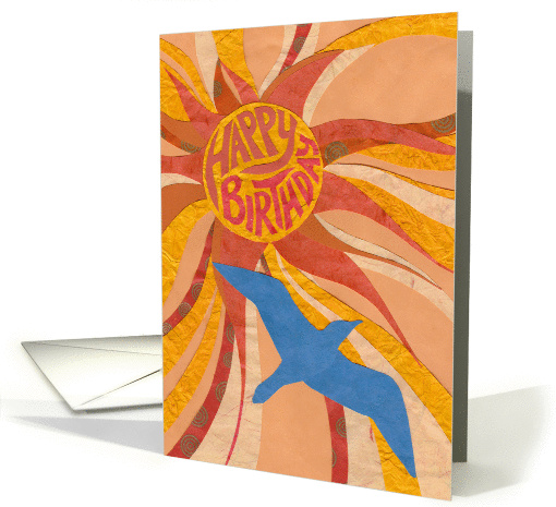 Radiant Happy Birthday Sun card (1462700)