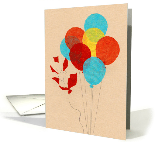 Balloon Pop Father's Day card (1464432)