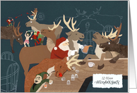 Afterwork Party for Santa’s Workshop card