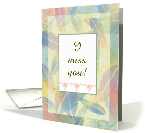 Soft Feather Background card (1231866)