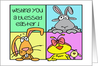 Blessed Easter - Easter Card