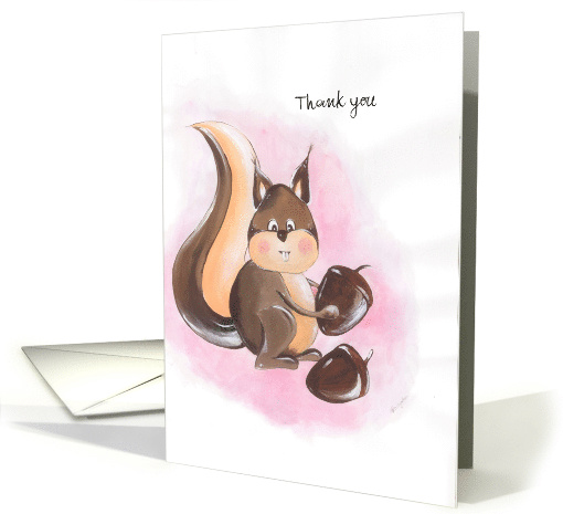 Thank you ~ Squirrel card (1272298)