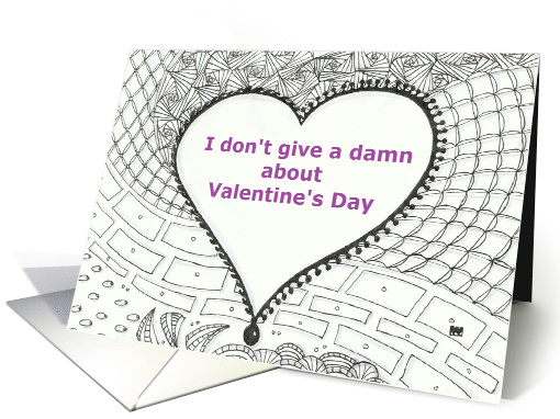 Don't care for Valentine's day but love you card (1280196)
