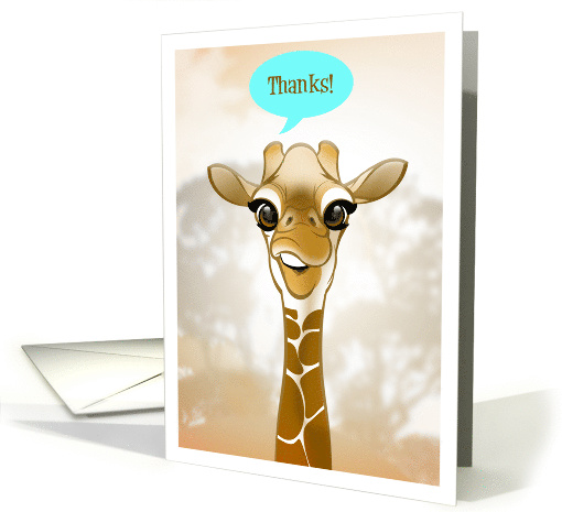 Grateful Giraffe card (1290902)