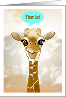 Grateful Giraffe card