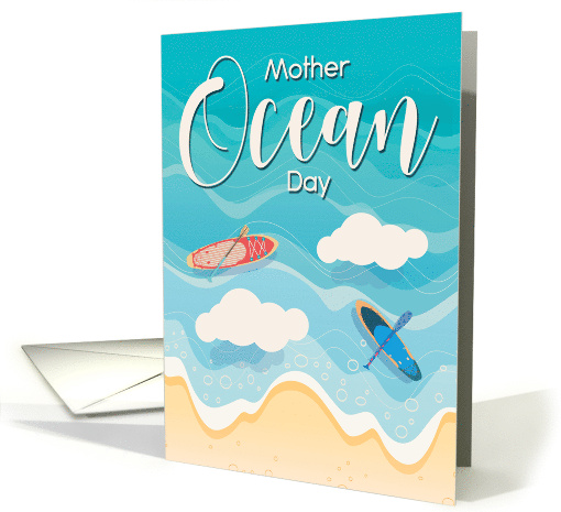 Celebrate Mother Ocean Day on May 10 with Beach and Kayaks card
