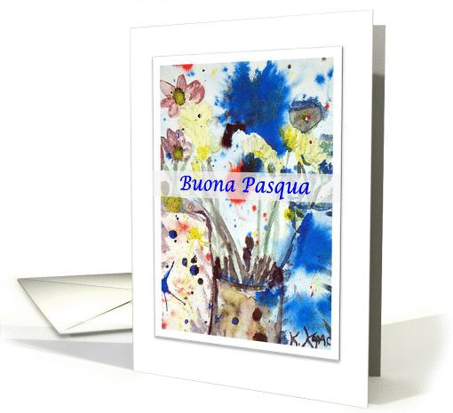 Buona Pasqua, Italiano Easter card (1425514)