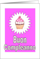 Buon Compleanno - Happy Birthday in Italiano card