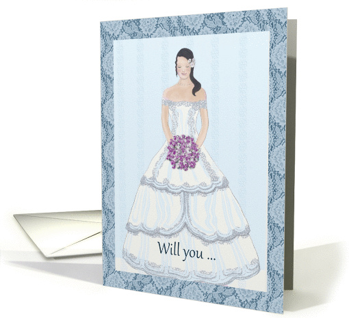 Will You Please Be In My Wedding? card (1381828)
