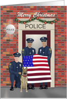 Merry Christmas to the whole police department including k-9 card