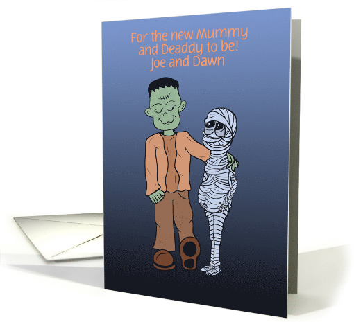 For the Mummy and Deaddy to be at Halloween Invitations card (1447230)