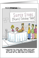Happy Thanksgiving/Black Friday Humor card
