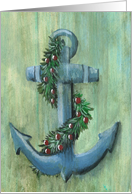 Christmas Anchor card