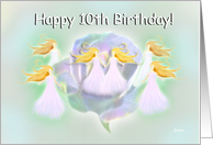 Tenth Birthday Fairy Wishes for 10 Years Old Today card