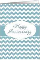 Happy Anniversary, Business Anniversary Card, Chevron card